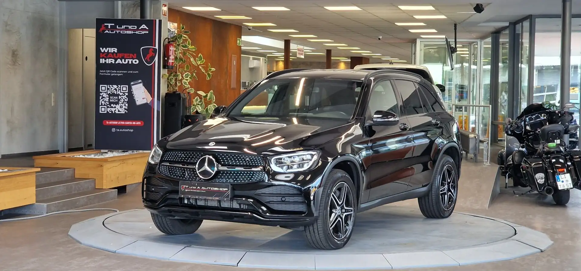 Mercedes-Benz GLC 300 de 4-Matic AMG-Line Aut. *Kamera*Night-Paket*Memor Schwarz - 1