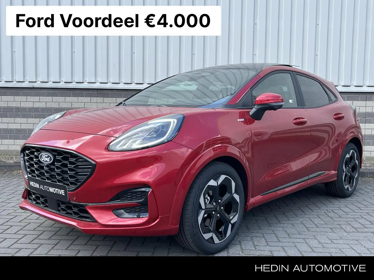 Ford Puma 1.0 EcoBoost Hybrid ST-Line X | Nieuw te bestellen Rood - 1