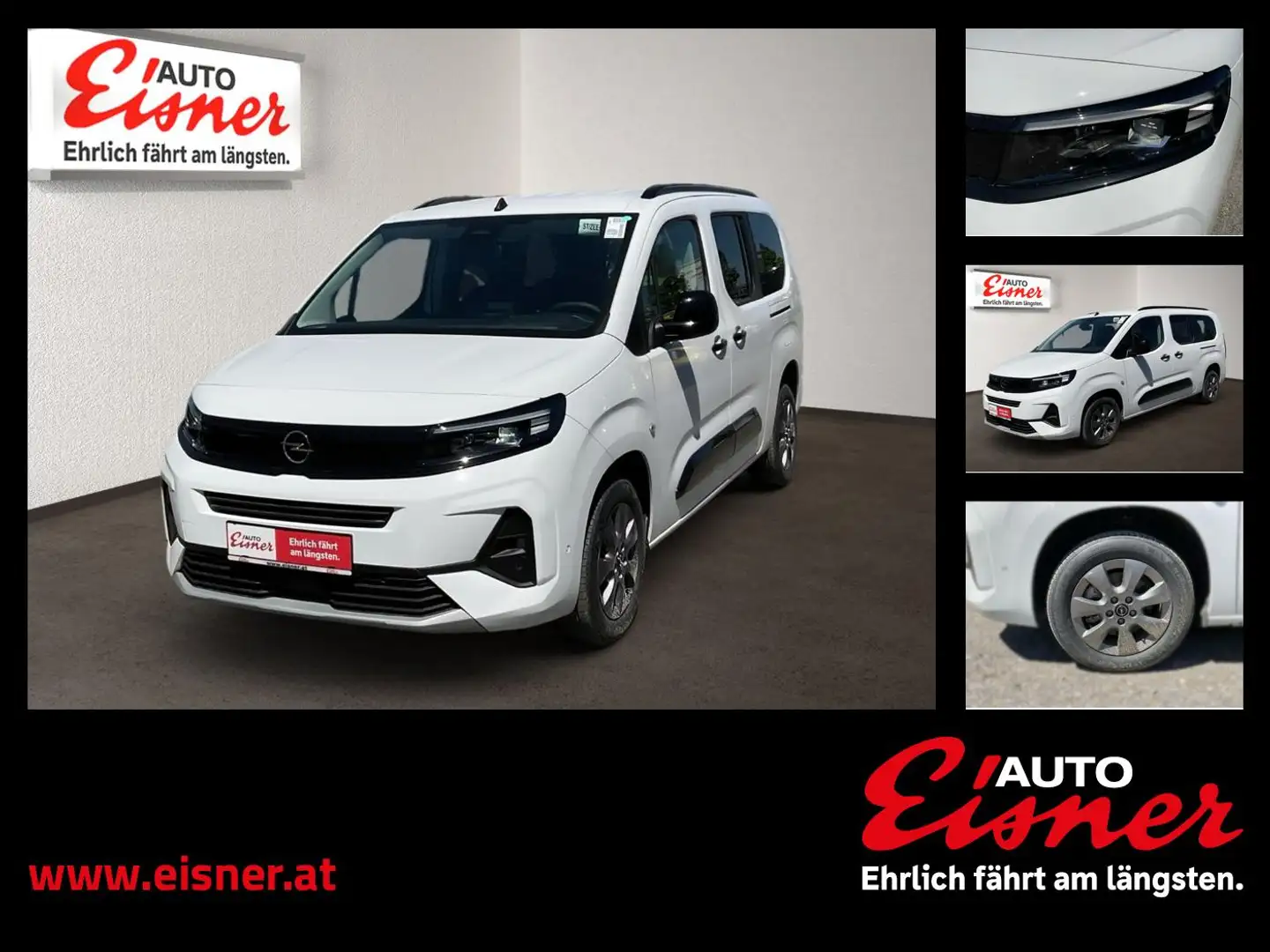 Opel Combo Life E 1.5 CDTI GS XL 2xKlima DynLicht LM Weiß - 1
