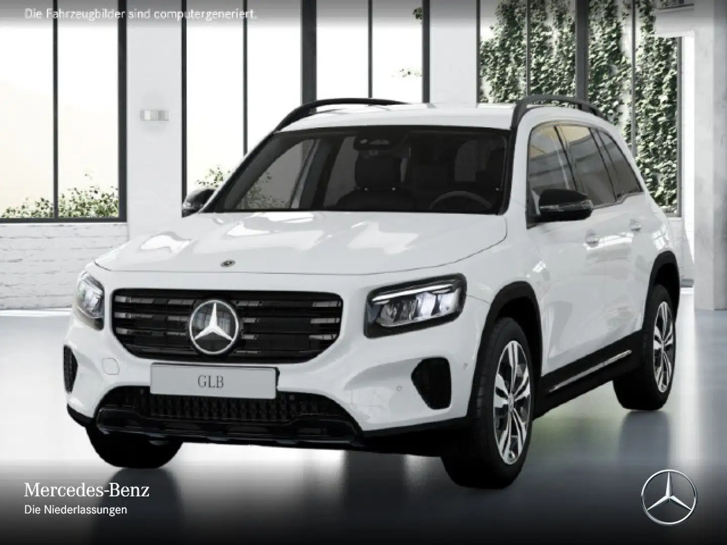 Mercedes-Benz GLB 200 PROGRESSIVE+NIGHT+AHK+LED+KAMERA+KEYLESS Weiß - 2