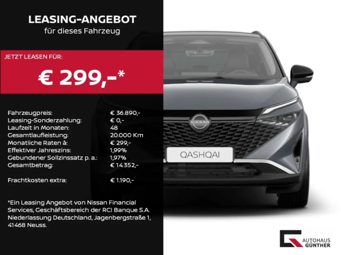 Nissan Qashqai N-CONNECTA Automatik Winter/Komfort/AVM Grau - 1
