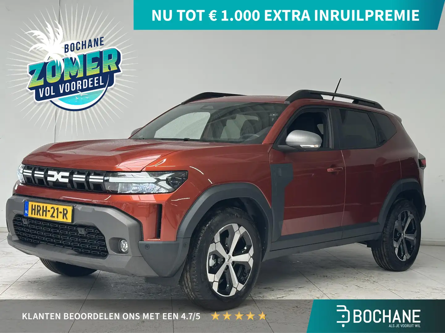 Dacia Duster 1.6 Hybrid 140 Journey Clima/Navi/PDC Bruin - 1