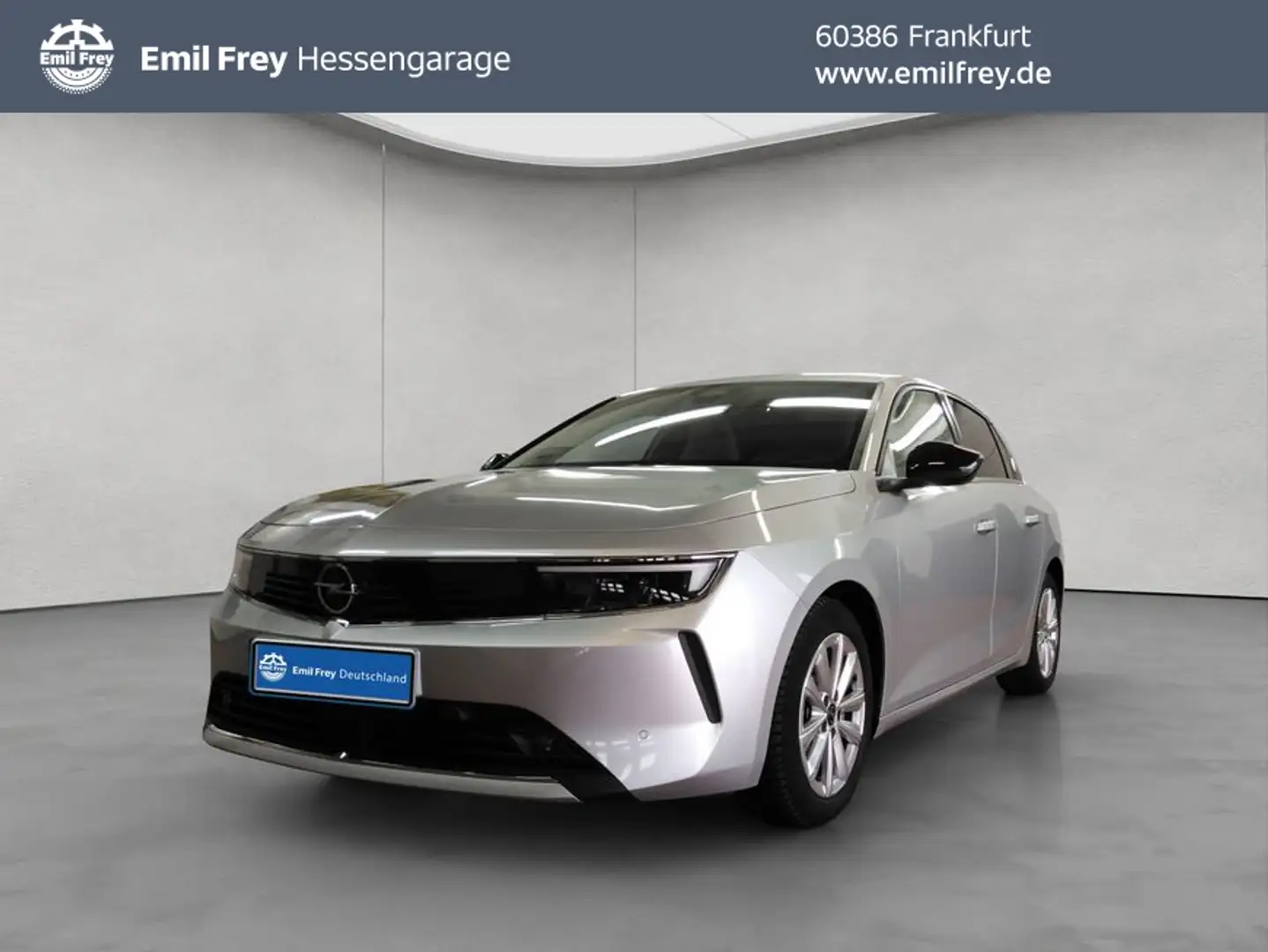 Opel Astra 1.2 Turbo Elegance Silber - 1