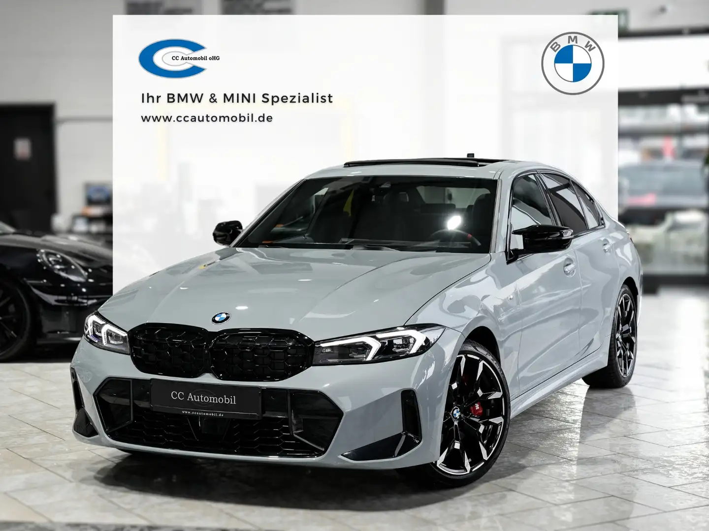 BMW 340 xDrive M SPORT PRO 19LM Glasdach 360K HUD Szary - 1