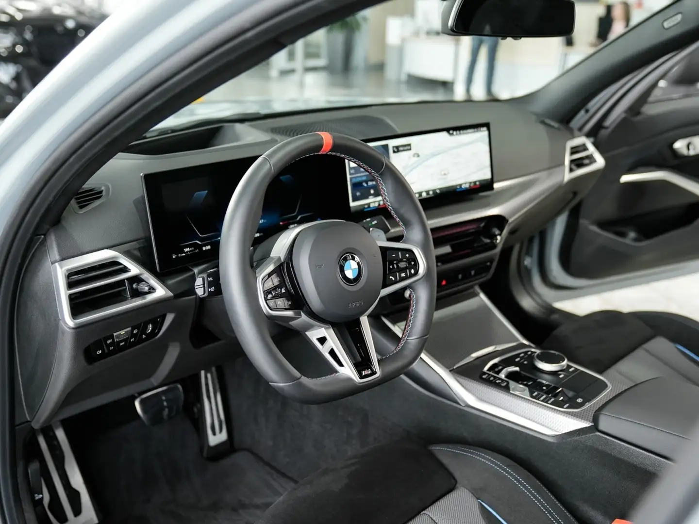 BMW 340 xDrive M SPORT PRO 19LM Glasdach 360K HUD Szary - 2