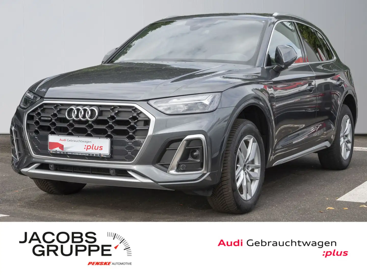 Audi Q5 40 TDI quattro S-tronic S line 2x Pano, Ka Gris - 1