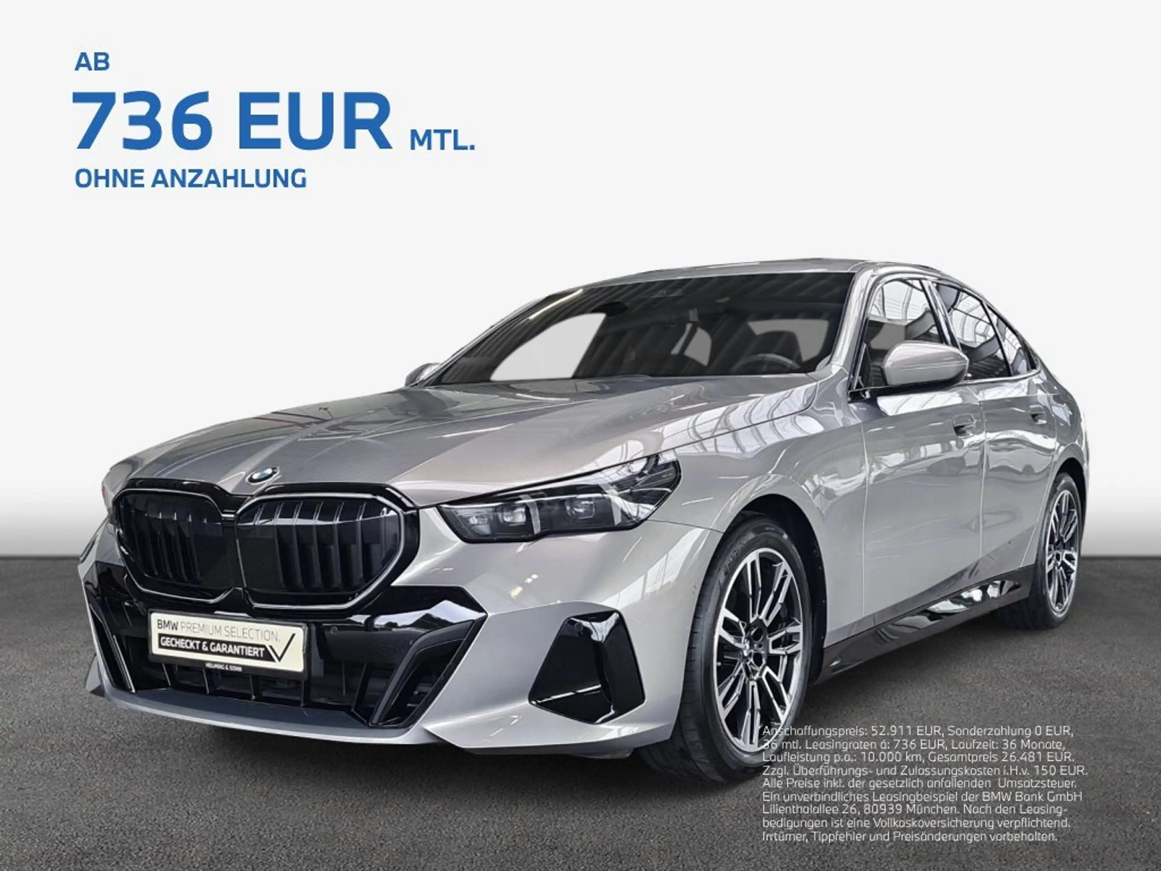 BMW 520 d Limousine M-Sport Pro Finanzierung ab 1,99%