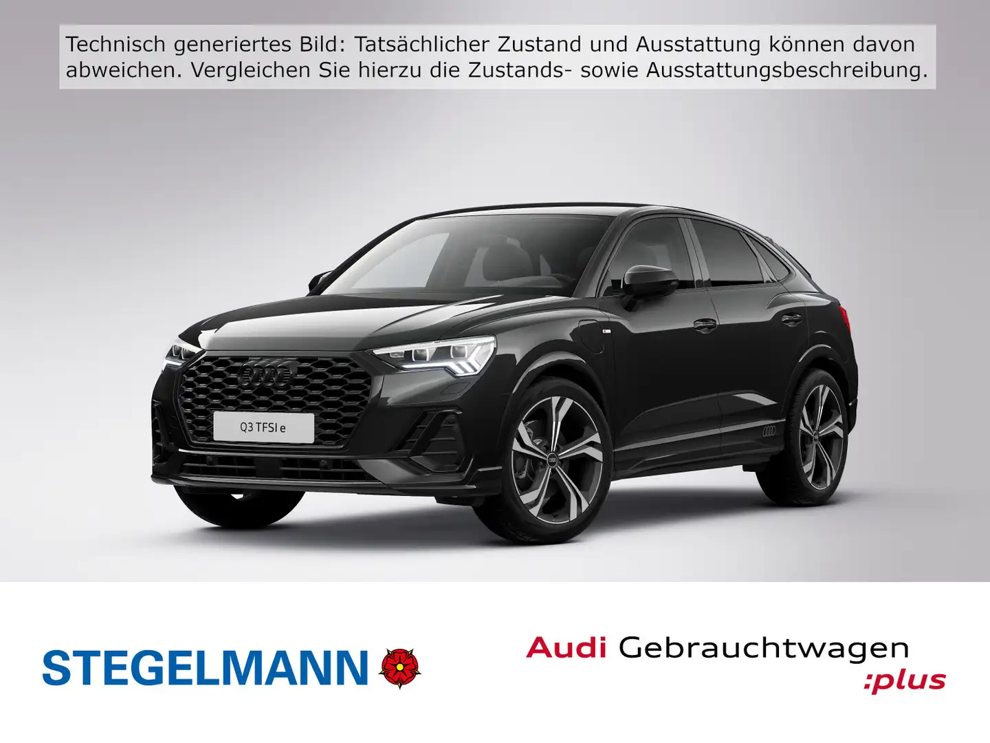 Audi Q3 45 TFSIe S line 20Z*AHK*schwarzpake Negru - 1