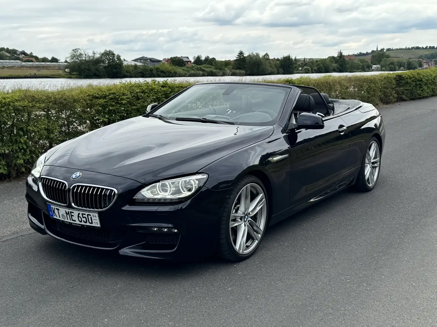 BMW 650 M 650i Cabrio Garantie LED B&O HUD Sitzklima VOLL Negru - 1