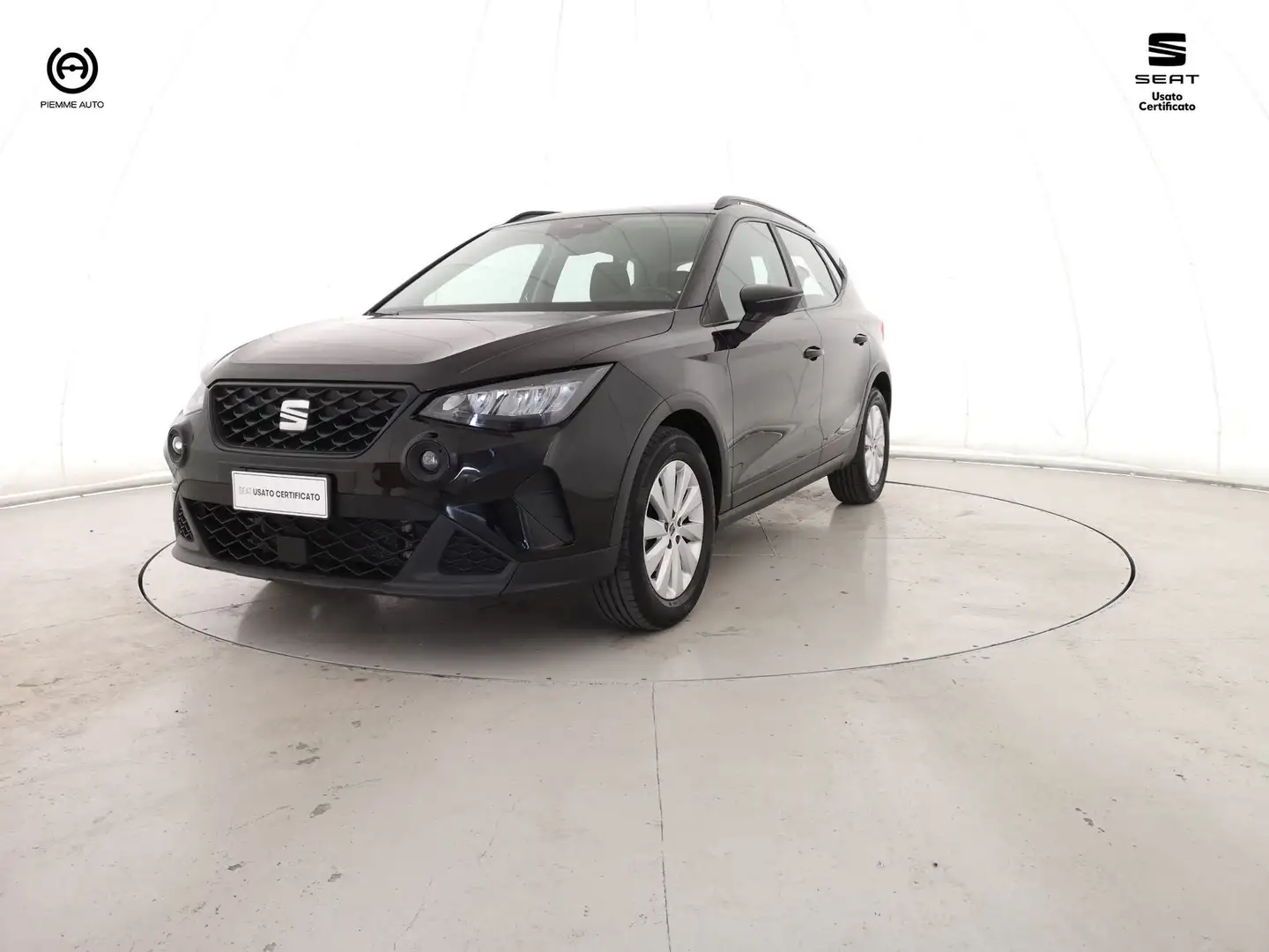 SEAT Arona Style 1.0 TGI 66 kW (90 CV) Metano Manuale 6 marc Schwarz - 1