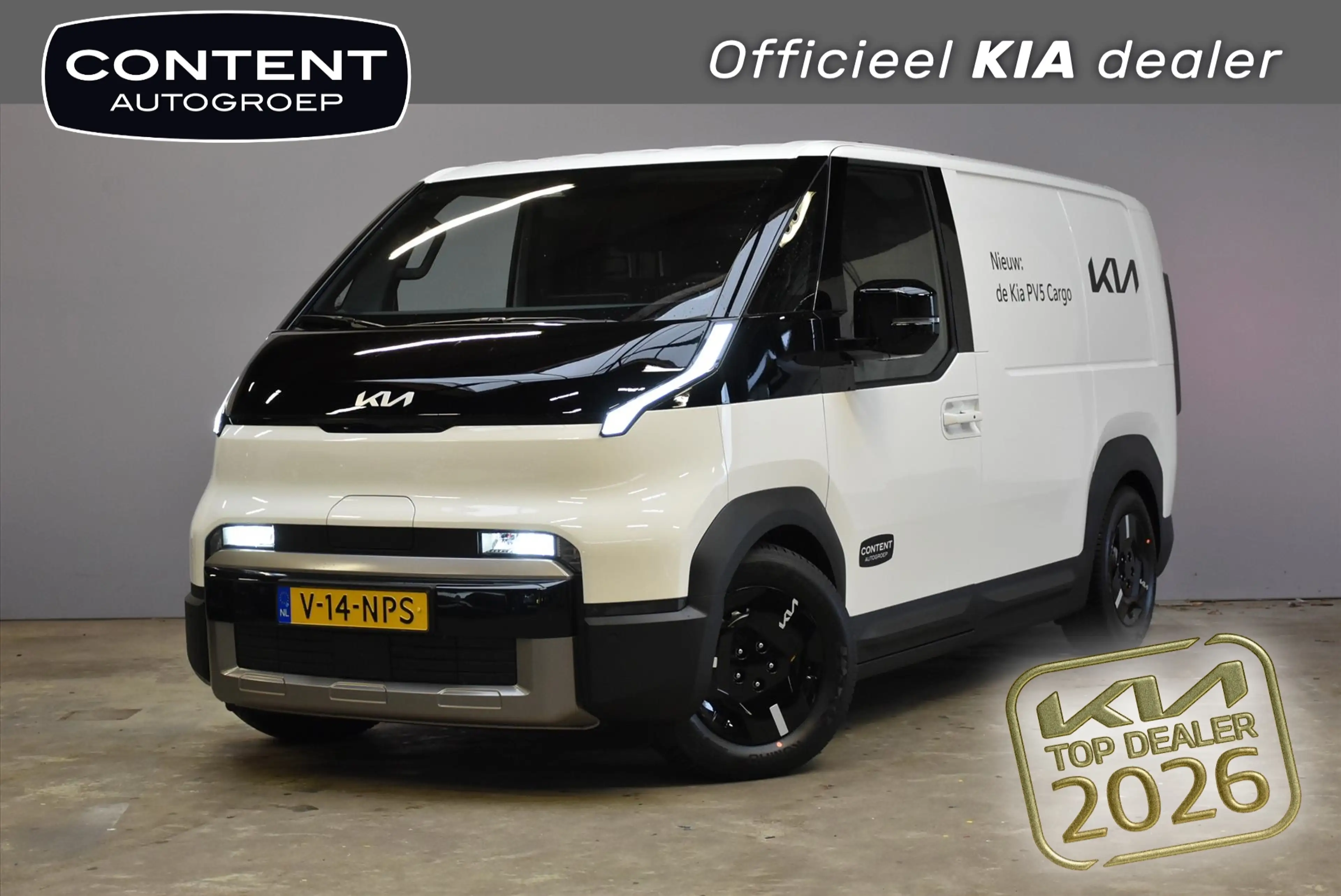 Kia PV5 Cargo GB 71,2 kWh 163pk L2H1 Plus