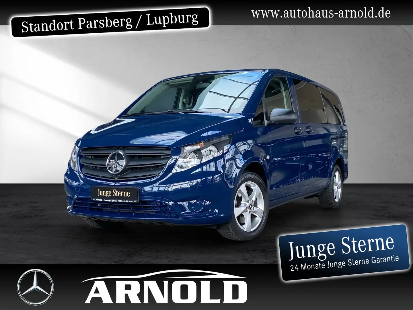 Mercedes-Benz Vito Vito 119 CDI Tourer PRO Lang Kamera AHK Liege-P Blau - 1