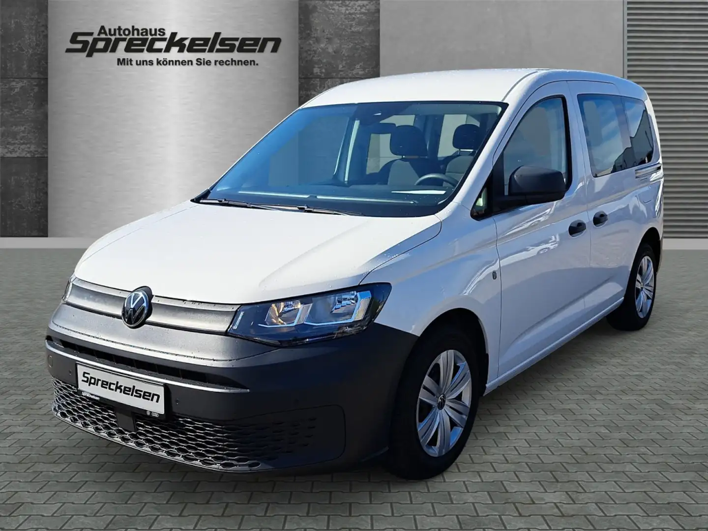 Volkswagen Caddy 2.0 TDI Kombi++AHK++Klima++Einparkhilfe Klima Blanco - 1