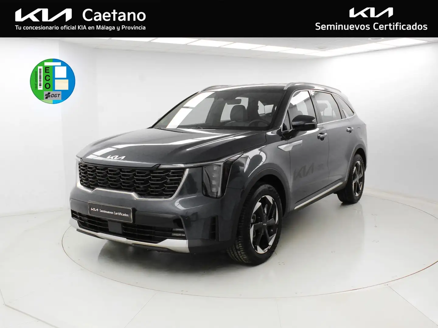 Kia Sorento 1.6 T-GDi HEV Drive 4x2 7pl Gris - 1