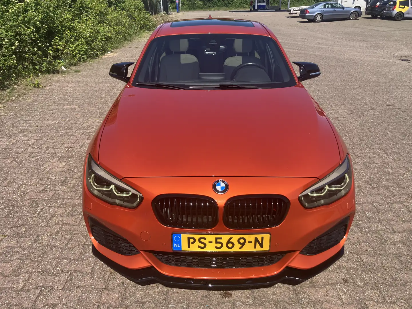 BMW 140 M140i xDrive | Stage 2+ 500pk | Ambient upgrade Oranžová - 2