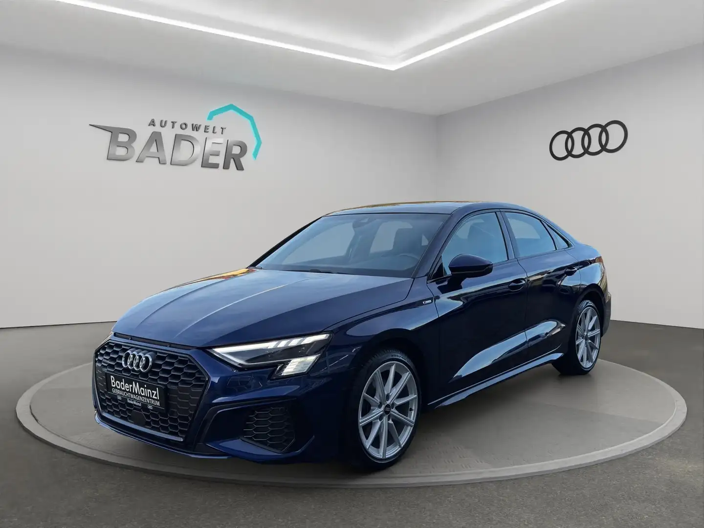 Audi A3 Lim. 2.0 TDI quattro S Line Matrix Navi Pano Bleu - 1