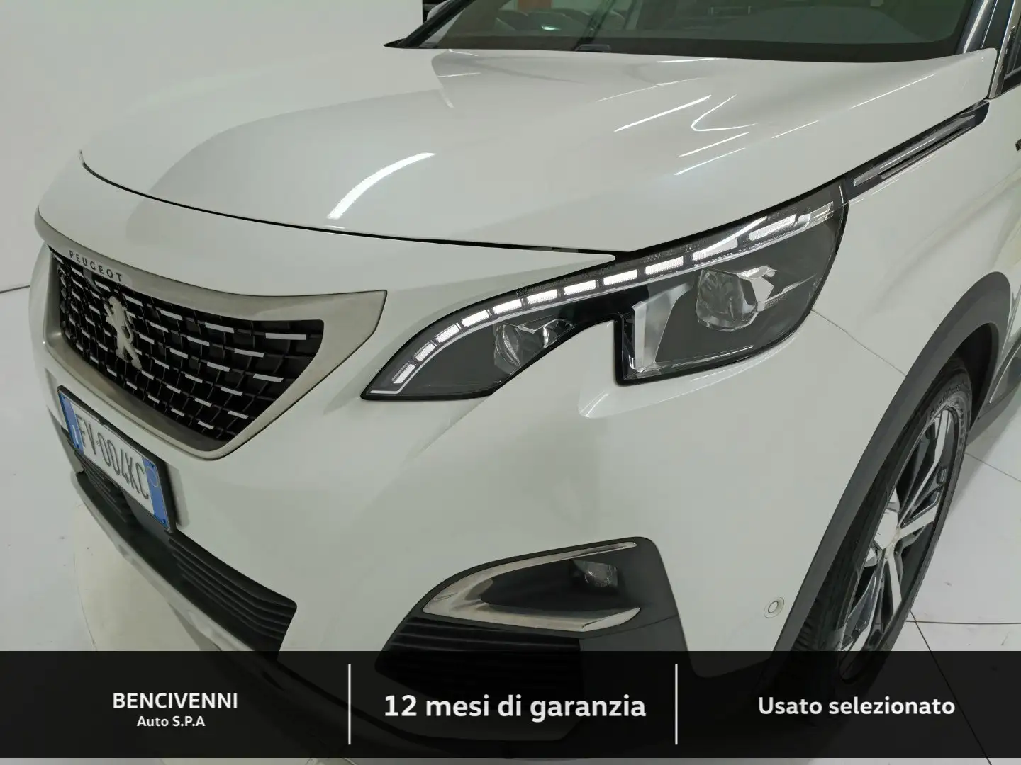 Peugeot 3008 2ª serie BlueHDi 130 S&S EAT8 GT Line Bianco - 2