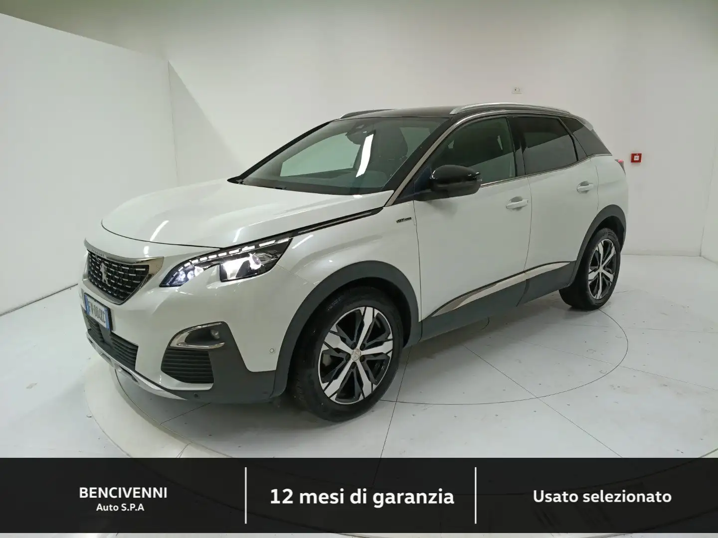 Peugeot 3008 2ª serie BlueHDi 130 S&S EAT8 GT Line Bianco - 1