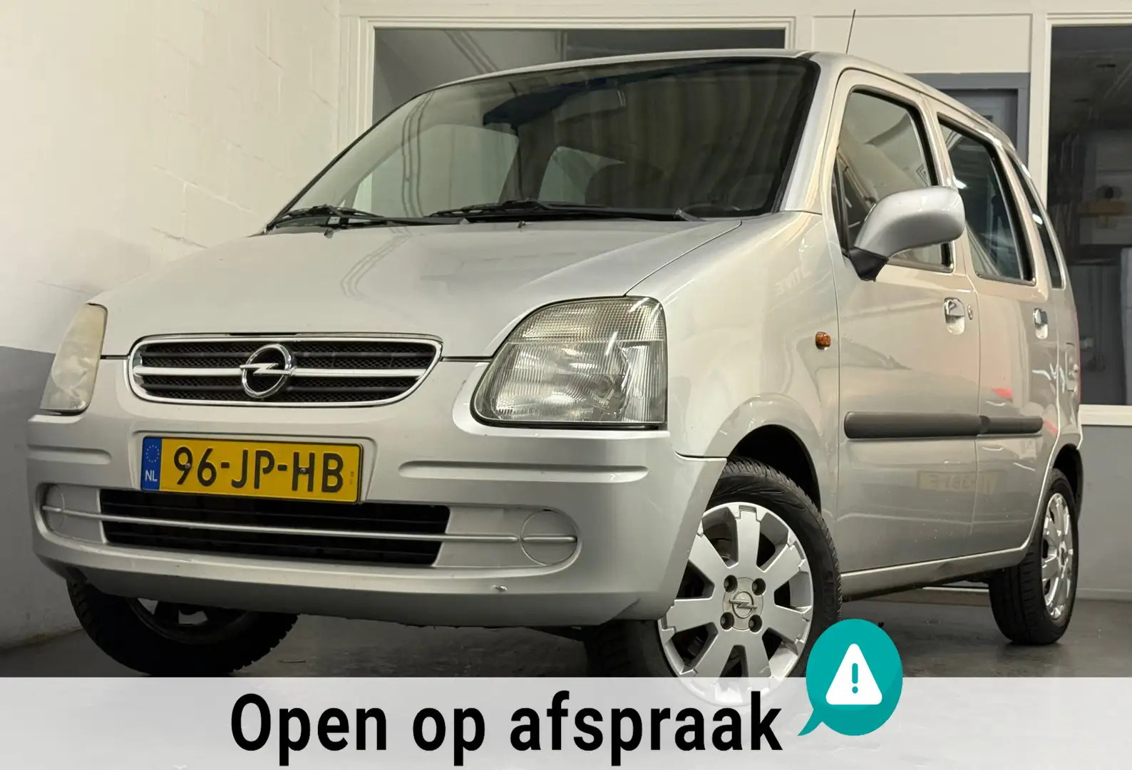 Opel Agila 1.2-16V Star Edition|NAP|APK01-27|163DKM!Elekramen Grijs - 1