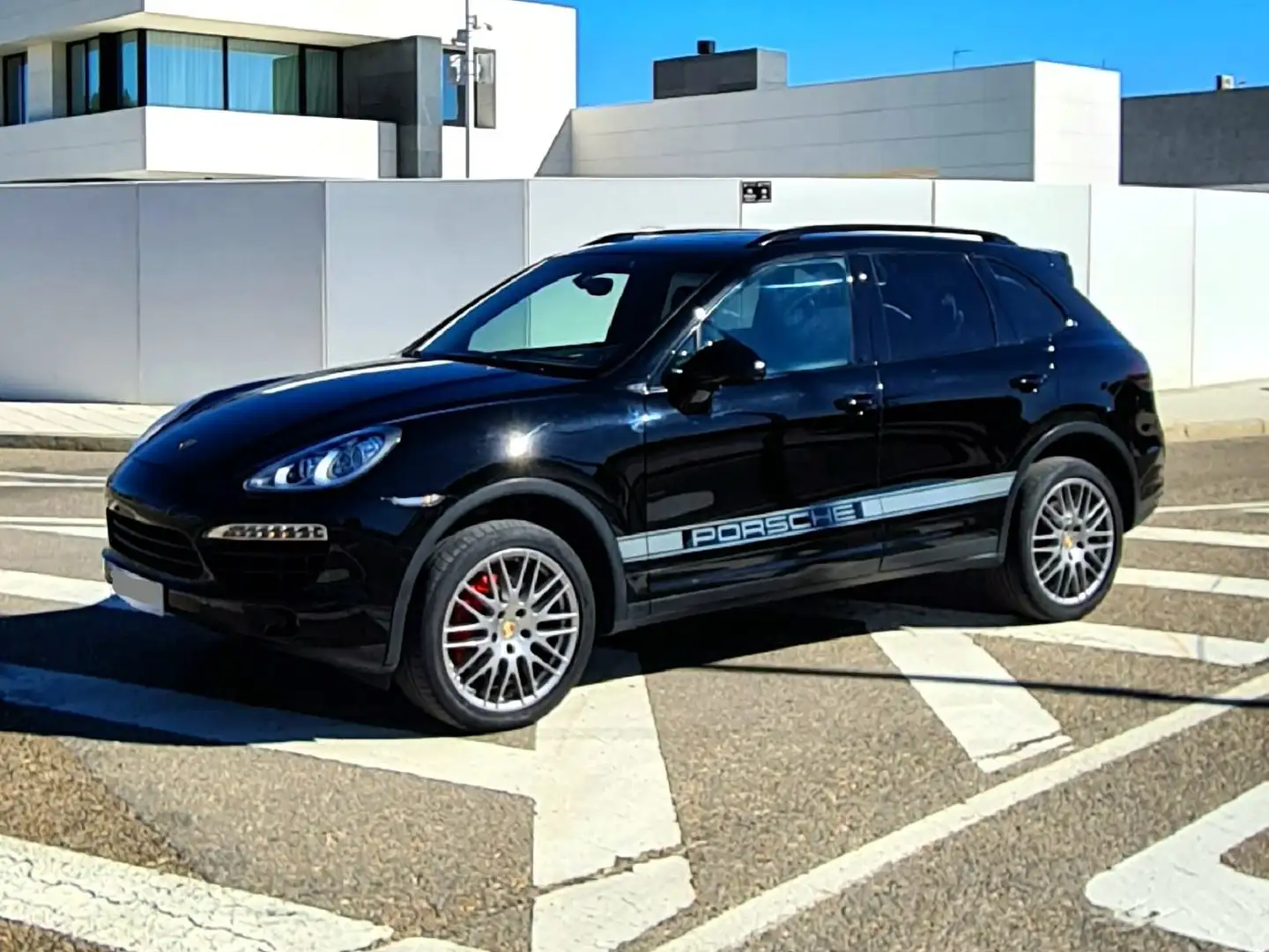 Porsche Cayenne Diesel+245+Aut. Negro - 1