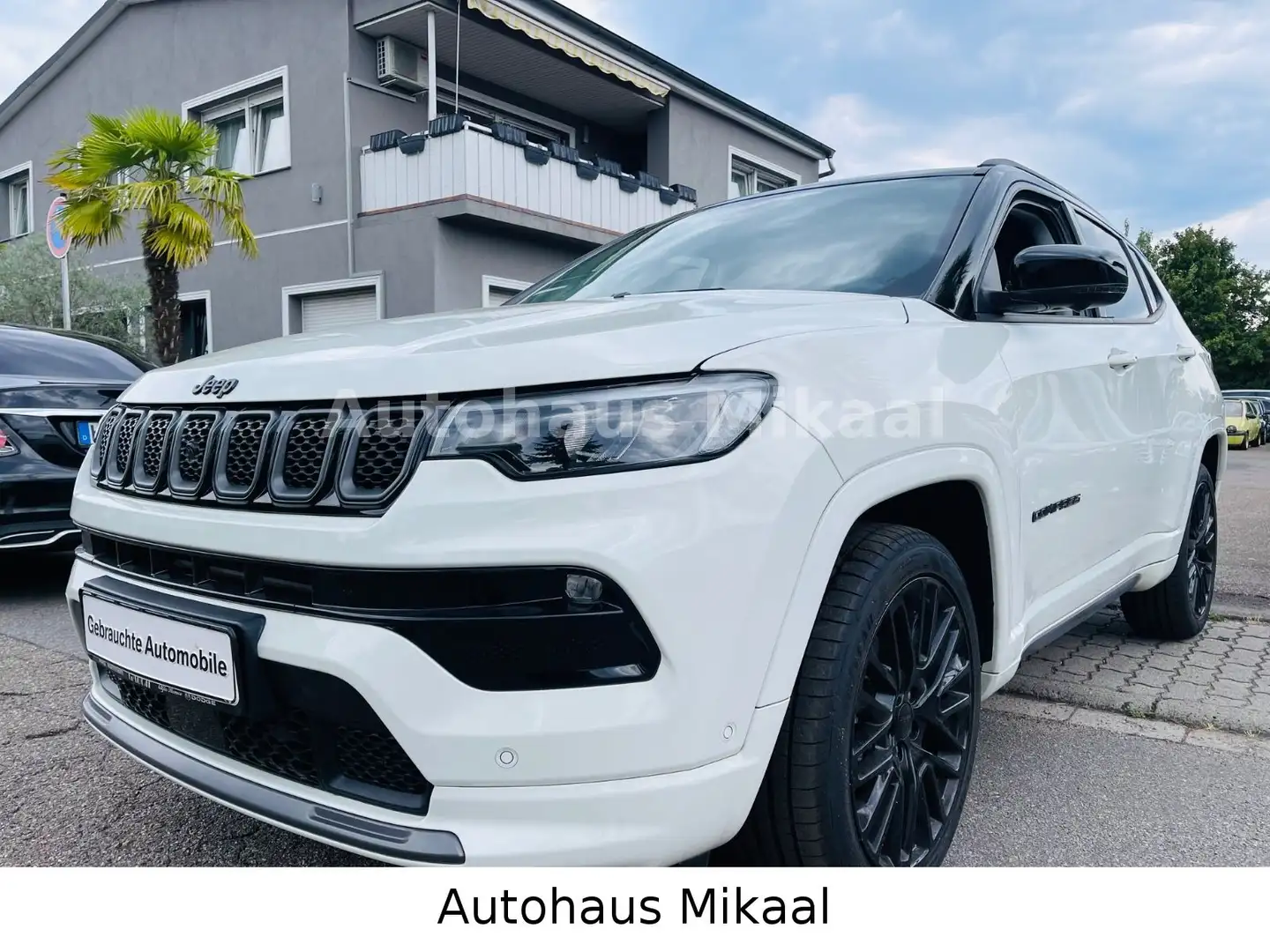 Jeep Compass S Mild-Hybrid FWD Blanc - 2
