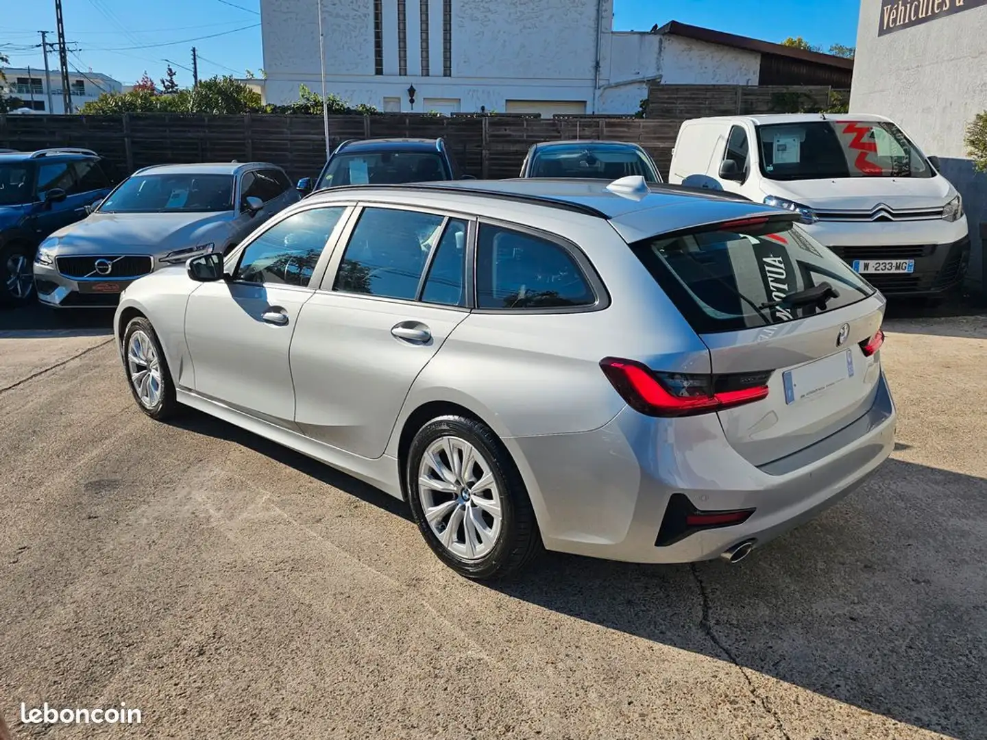 BMW 318 Superbe serie 318da 2021 1°main 85721kms Gris - 2