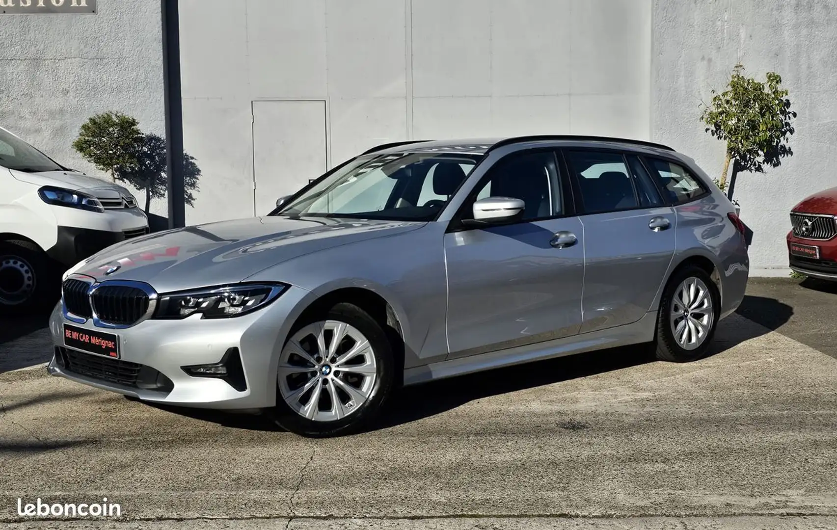 BMW 318 Superbe serie 318da 2021 1°main 85721kms Gris - 1