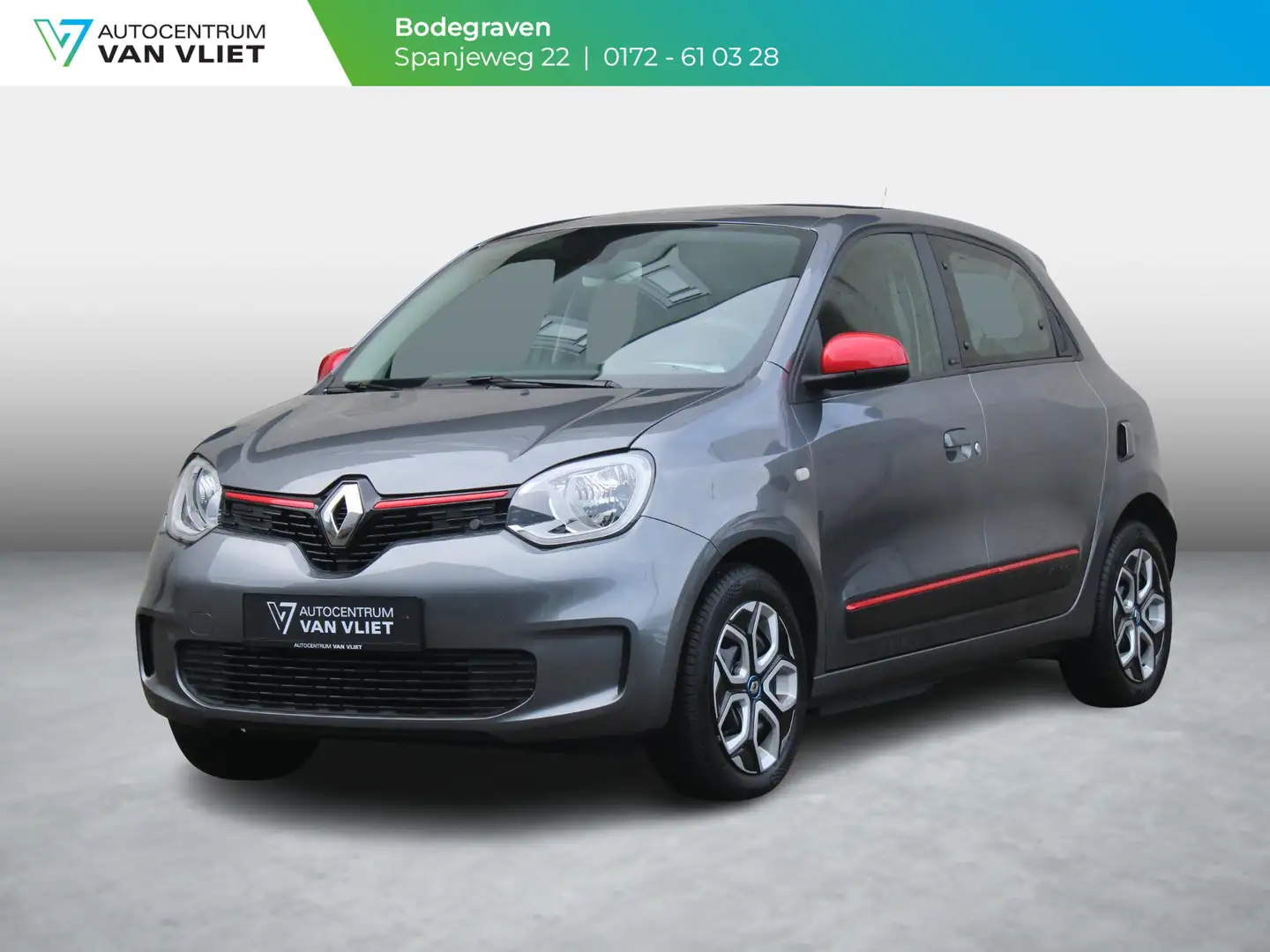 Renault Twingo Z.E. R80 Collection | SOH 92,7 % | NAVIGATIE | Grijs - 1