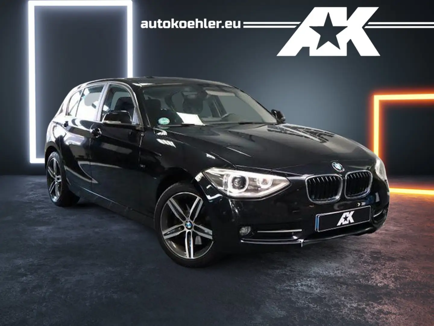 BMW 125 d Sportline Navi PDC Xenon Service NEU 2025 Negru - 1