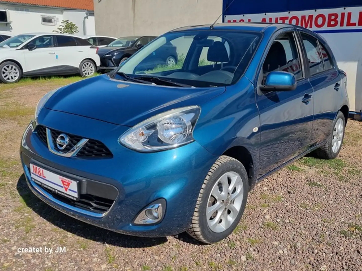 Nissan Micra KLIMAAUTOMATIK SITZHEIZUNG HU möglich Blau - 2
