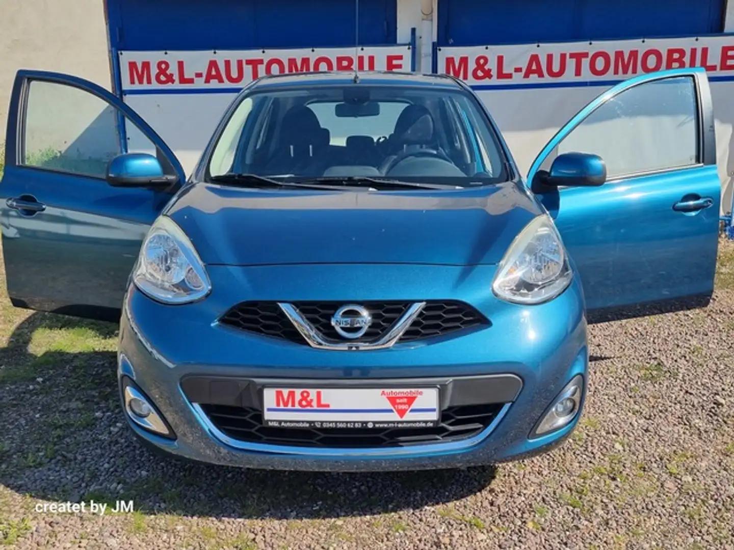 Nissan Micra KLIMAAUTOMATIK SITZHEIZUNG HU möglich Blau - 1