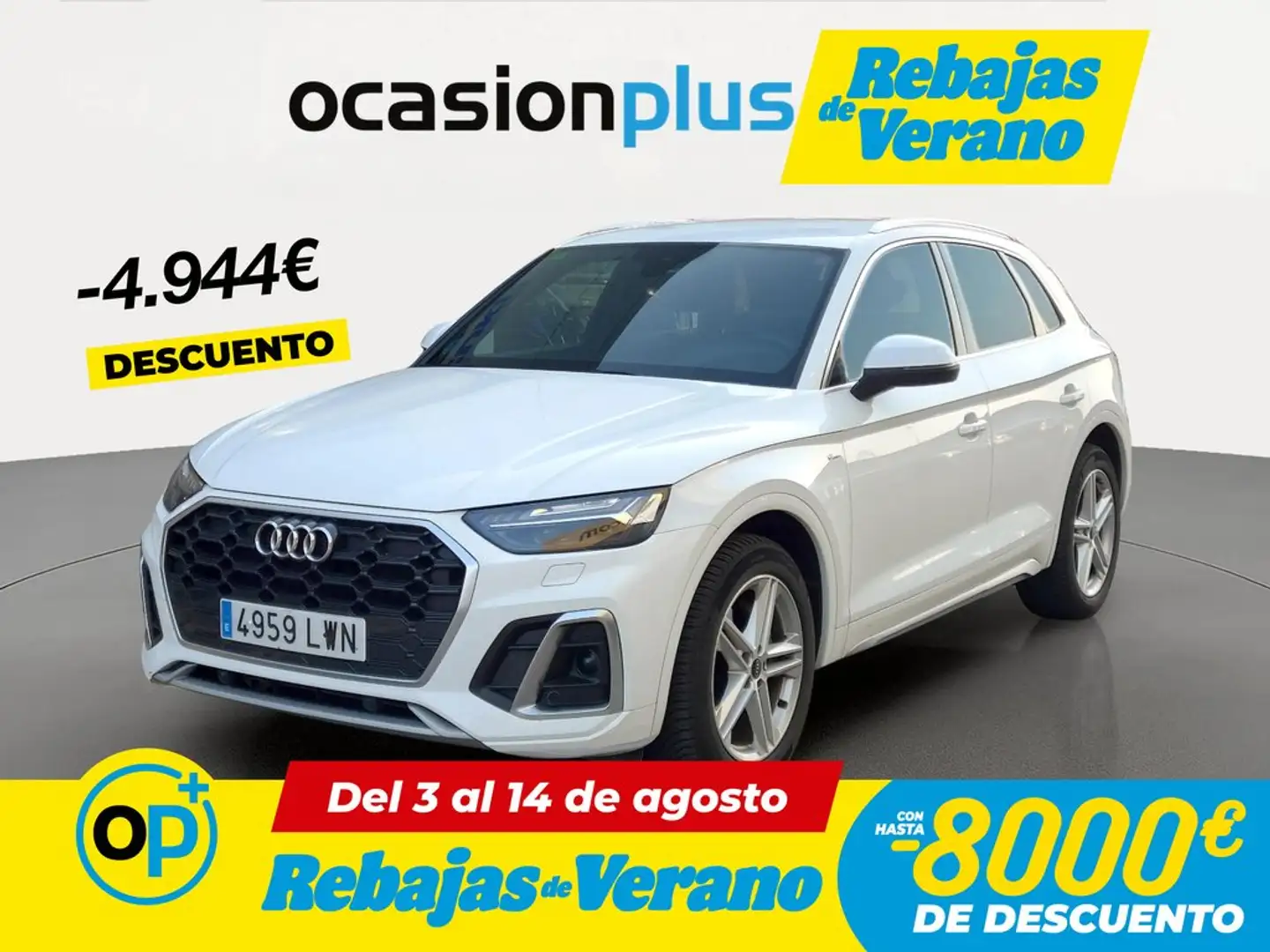 Audi Q5 35 TDI S line S tronic Blanco - 1