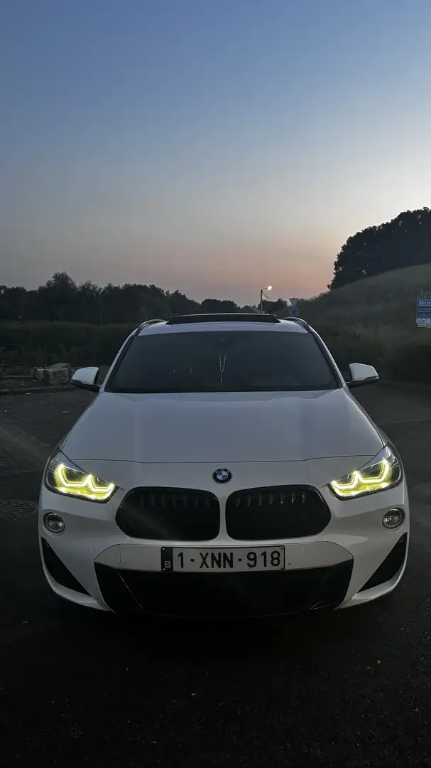BMW X2 2.0 dAS sDrive18 Blanc - 2