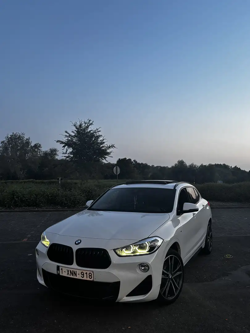 BMW X2 2.0 dAS sDrive18 Blanc - 1