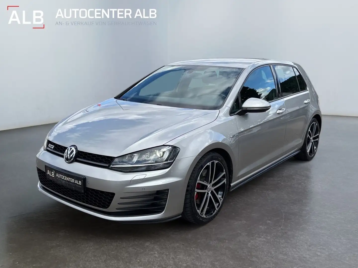 Volkswagen Golf VII Lim. GTD BMT/2.HAND/NAVI/EURO6/PDC/ Argent - 1