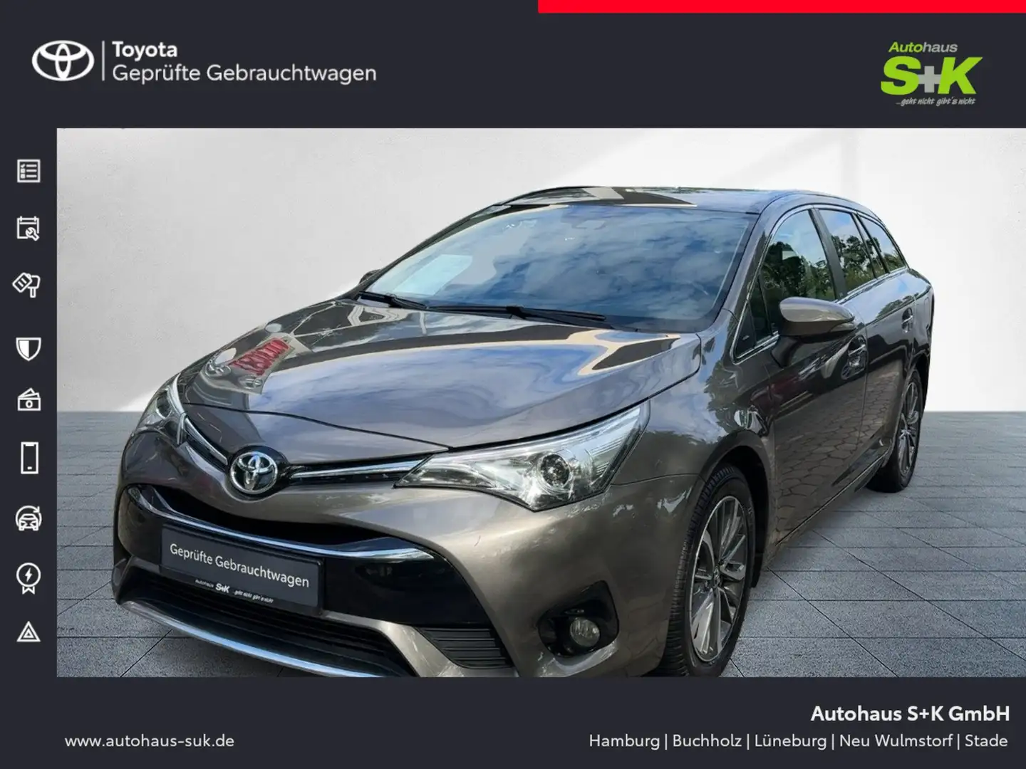 Toyota Avensis Combi Edition-S+ SHZ+GJR+R-Kamera+Navi+ Bronze - 1