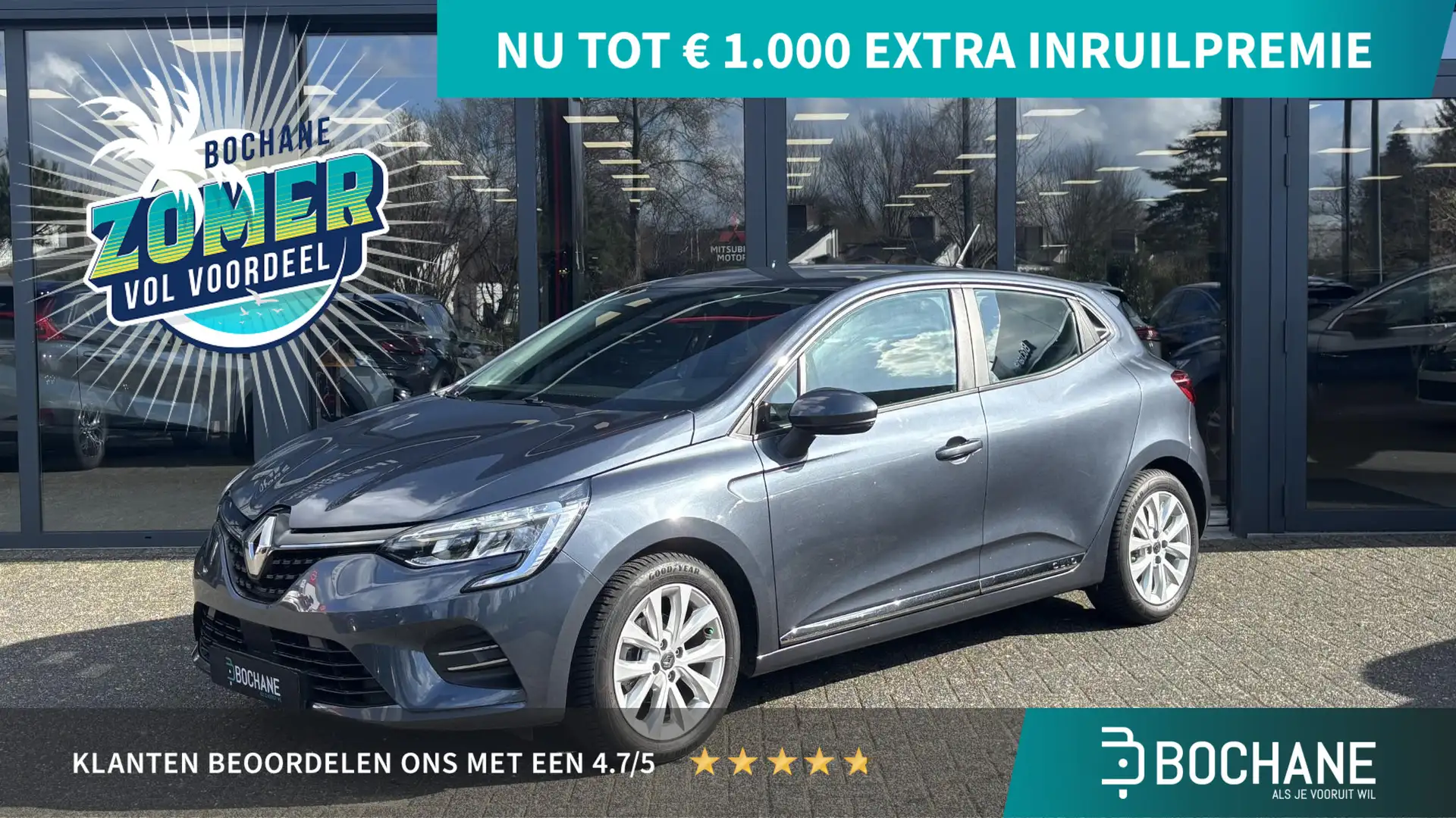Renault Clio 1.0 TCe Bi-Fuel Zen | Apple Carplay / Android Auto Gris - 1