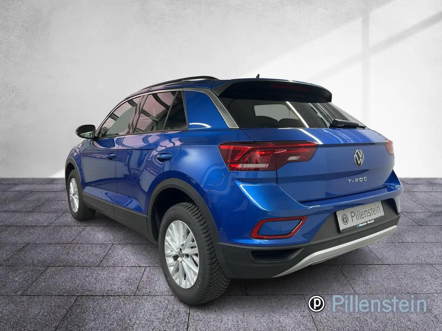 Volkswagen T-Roc TSI DSG NAVI+STDHZG+ACC+DIGI+APP+SHZ+PDC Blau - 2