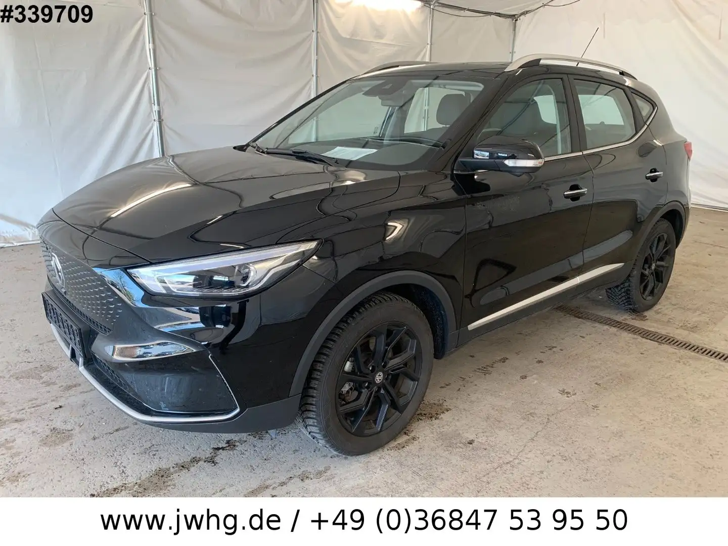 MG ZS EV Luxury Maximum 72kWh FahrAss+ 360K Leder Schwarz - 1