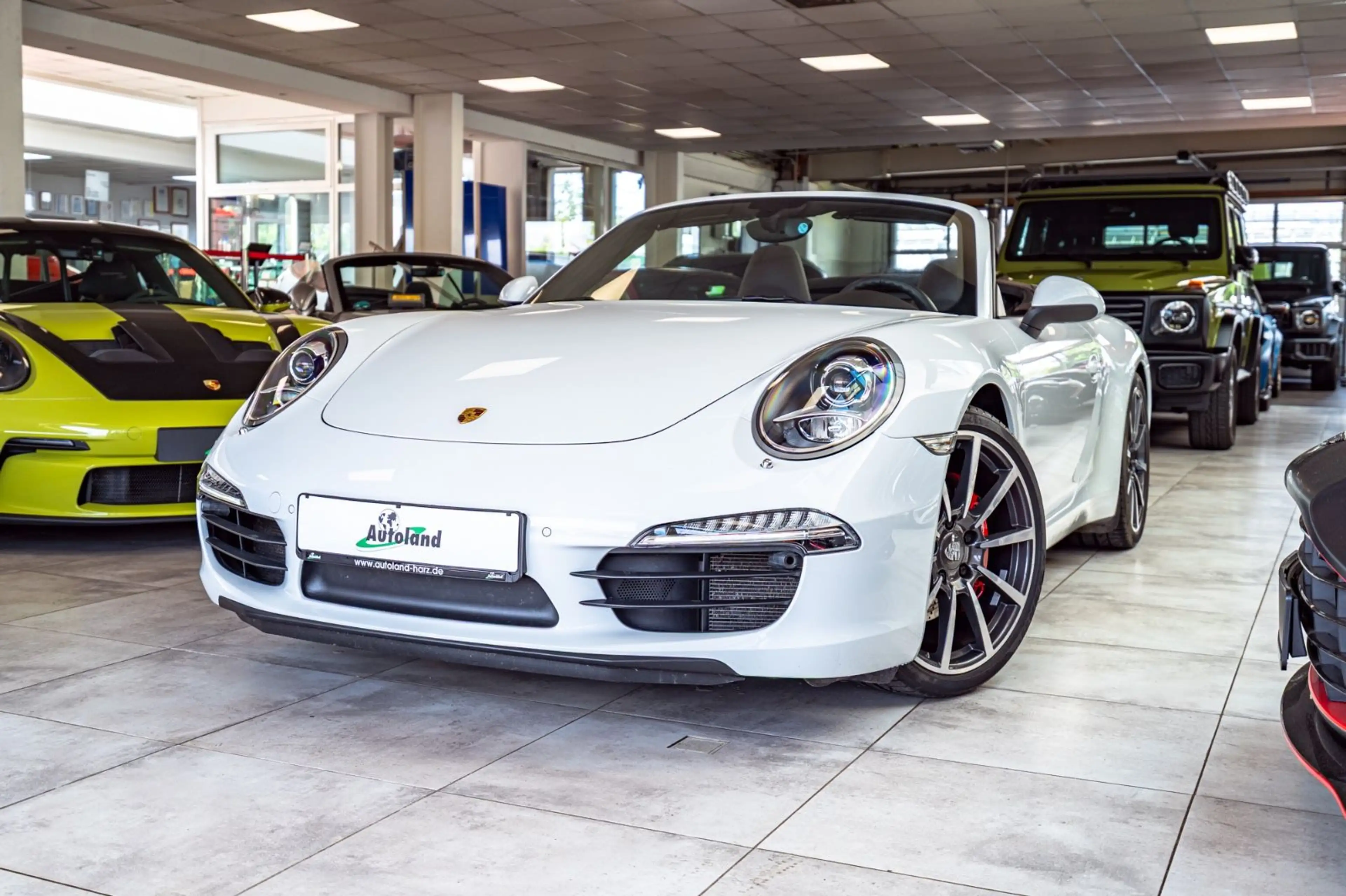 Porsche 991 S Cabrio PDK Naturleder*SportDesign*BOSE*