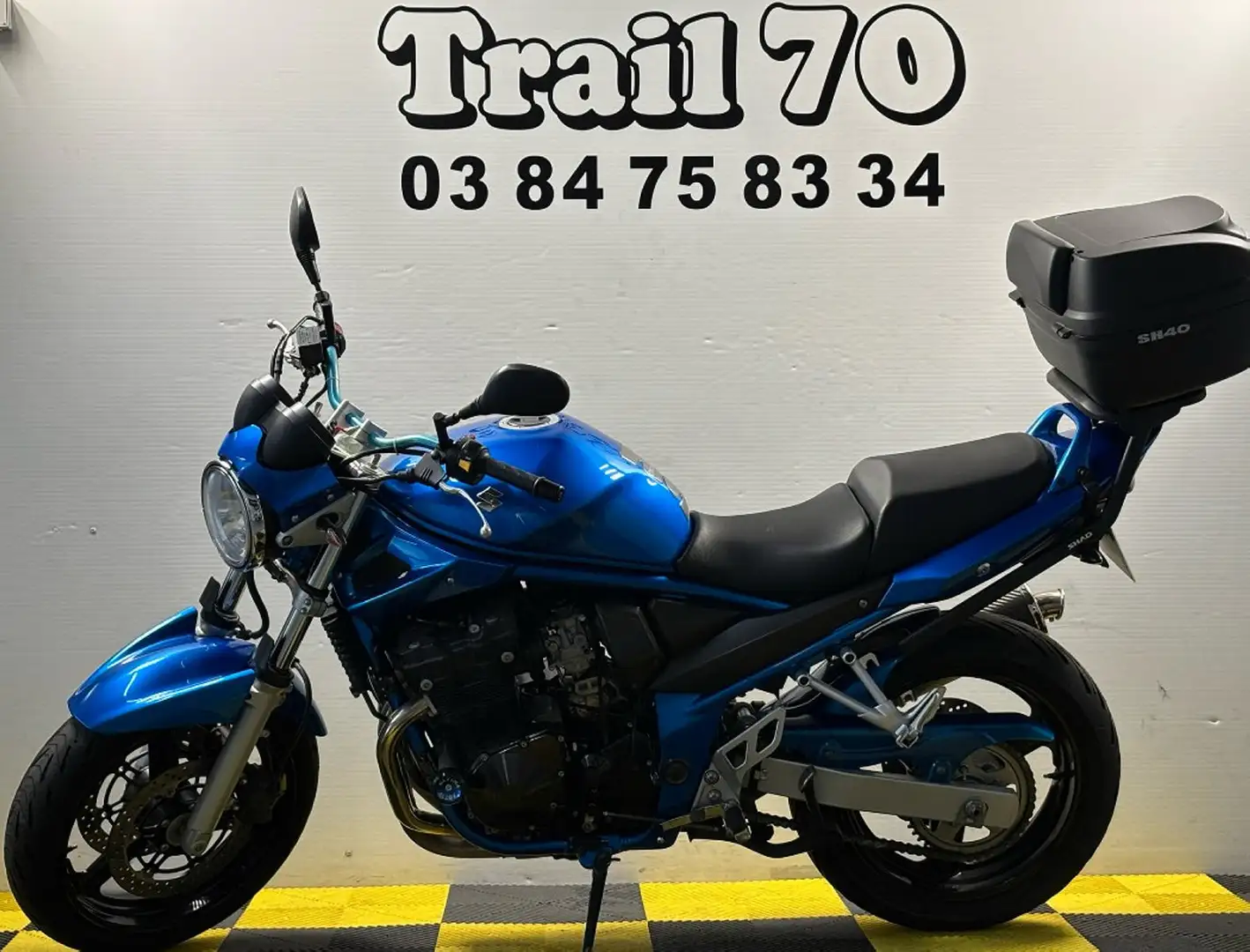 Suzuki GSF 650 Bleu - 2