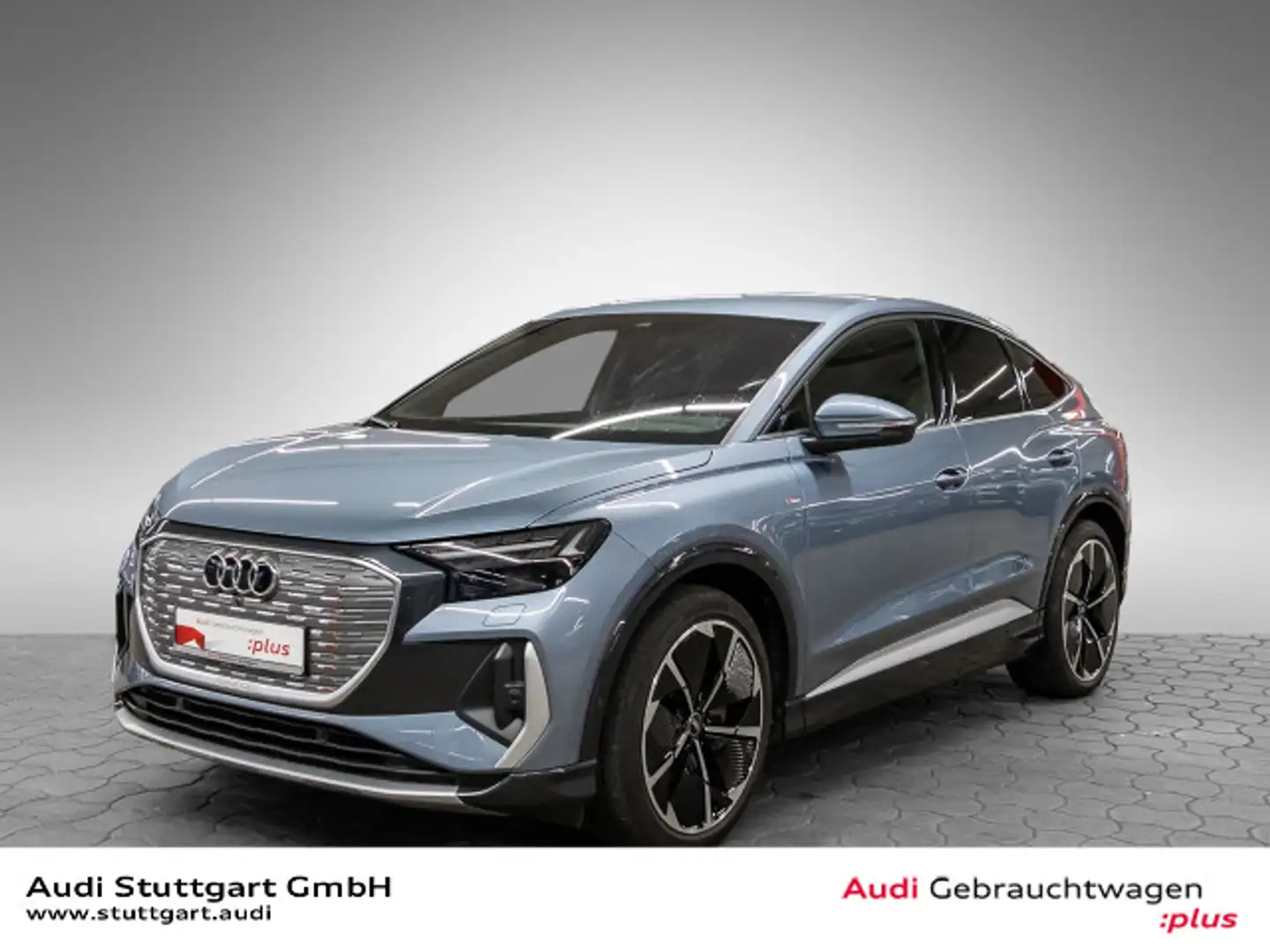 Audi Q4 e-tron Q4 Sportback 50 e-tron qu S line AHK HUD SONOS Blau - 1