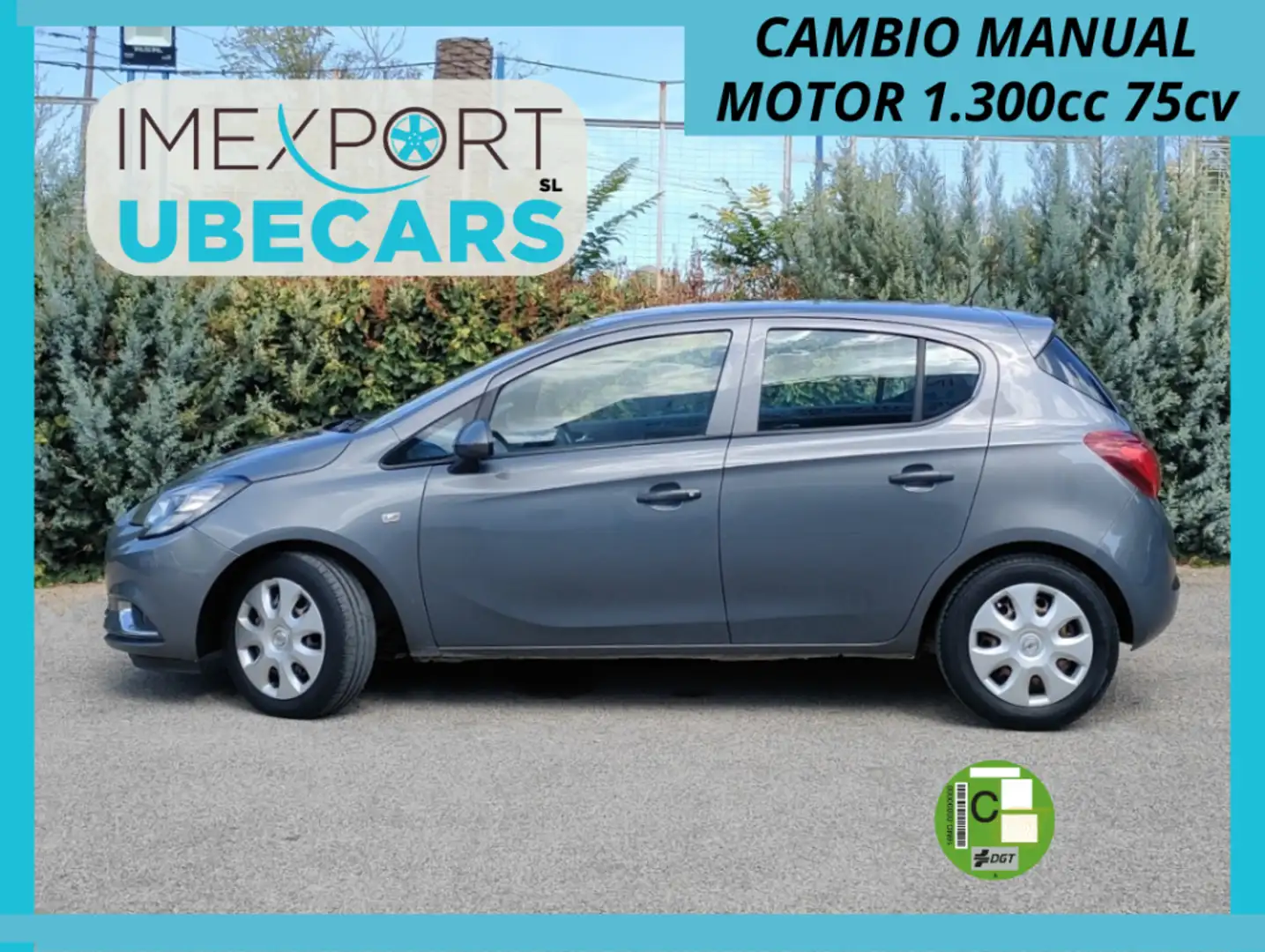Opel Corsa 1.3CDTI Expression 75 Gris - 1