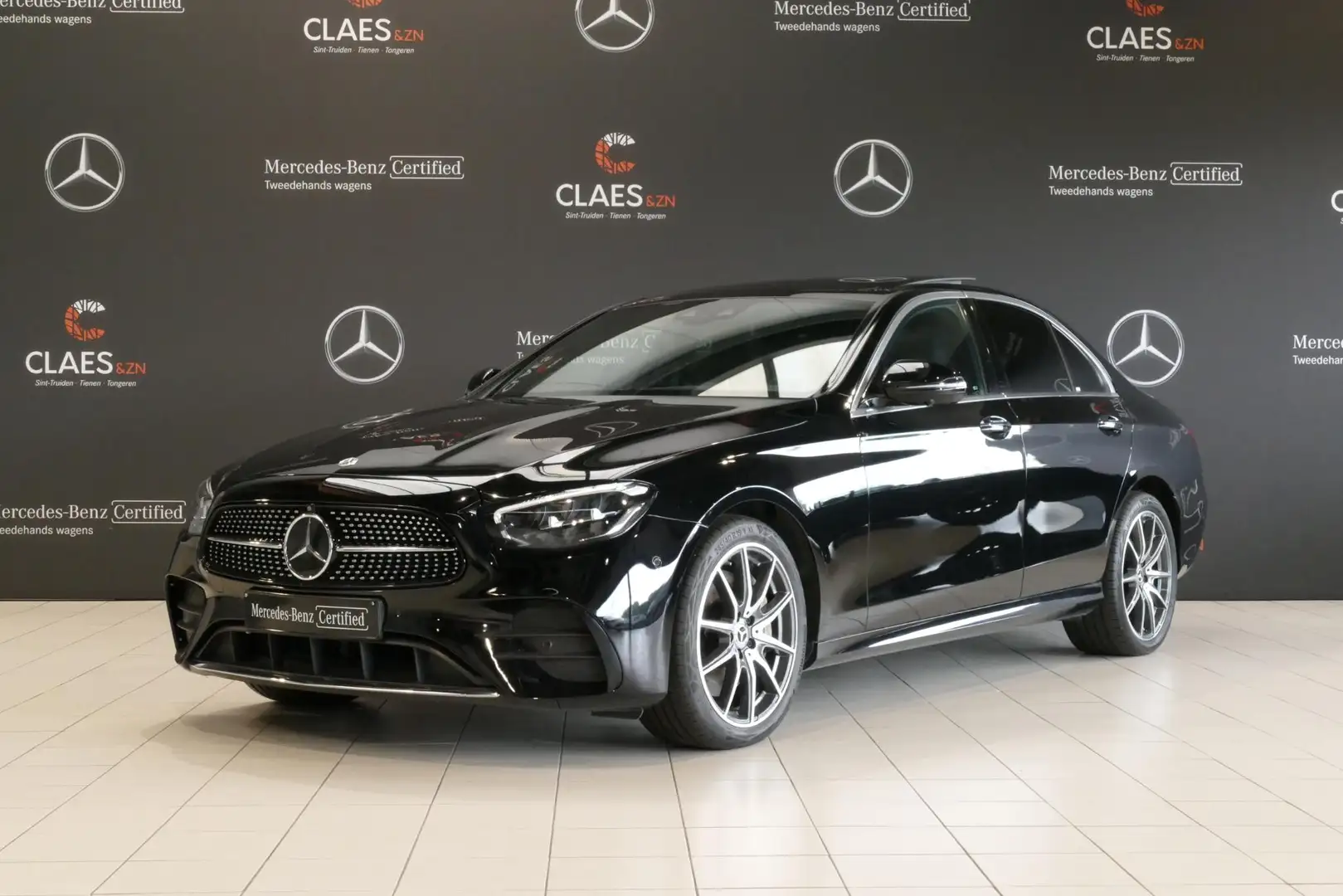 Mercedes-Benz E 300 300de AMG Line Berline DOS 6194 Noir - 1