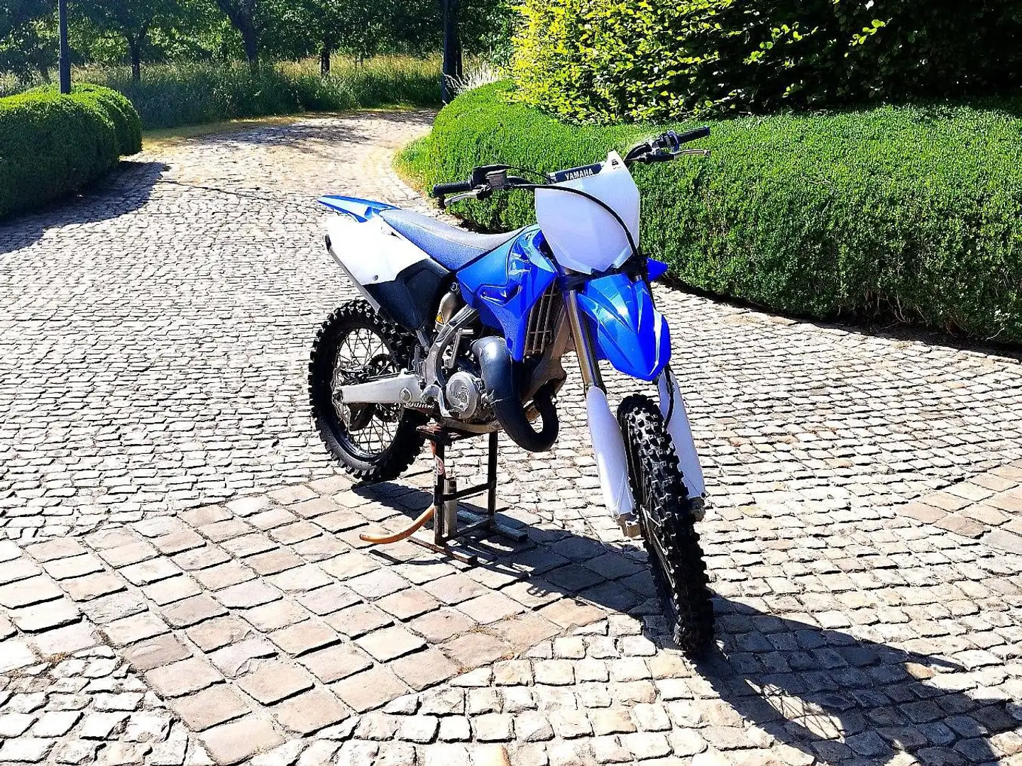 Yamaha YZ 125 Blau - 1