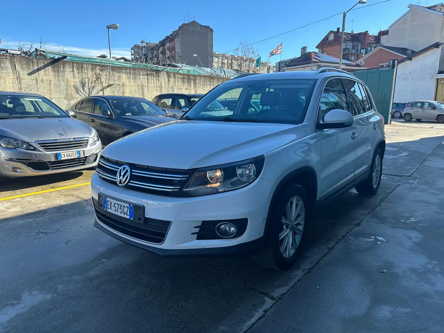 Volkswagen Tiguan Tiguan 2.0 tdi Sport 4 motion interno pelle Blanc - 1
