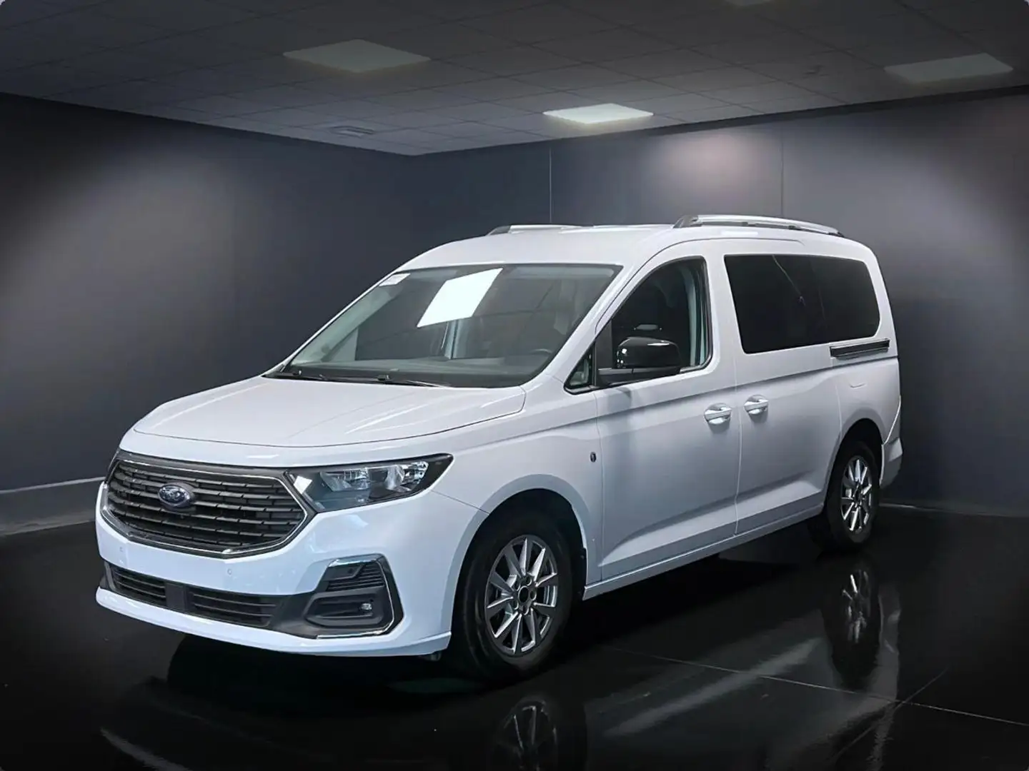 Ford Tourneo Connect Grand T. 2.0 EcoBlue Powershift Titanium 7 POSTI Bianco - 1