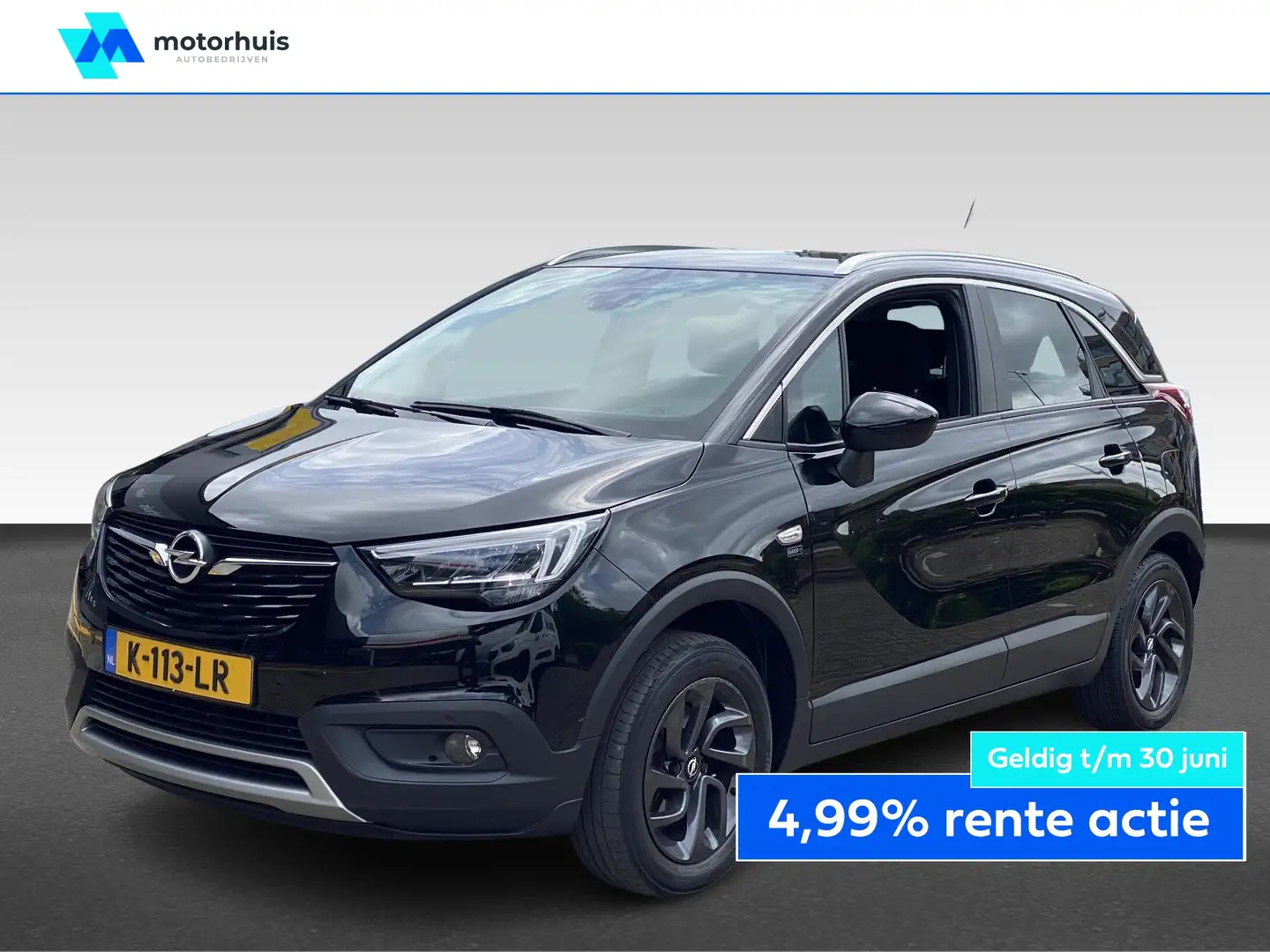 Opel Crossland X | 1.2 Turbo 110pk | Edition 2020 | Navigatie | Cam Schwarz - 1