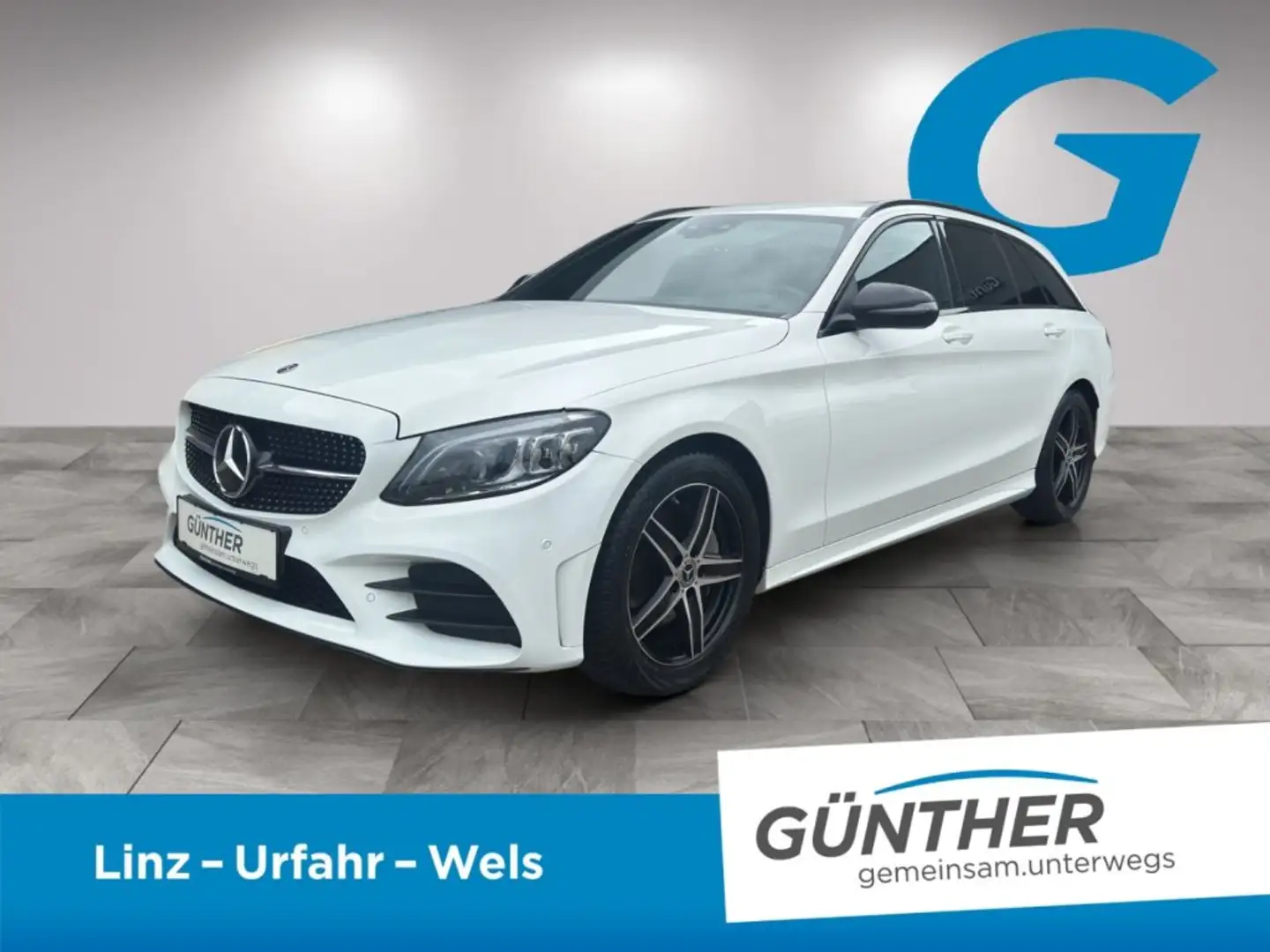 Mercedes-Benz C 180 C 180 T d AMG-Line*Aut.*NAV*LED*CAM Weiß - 1