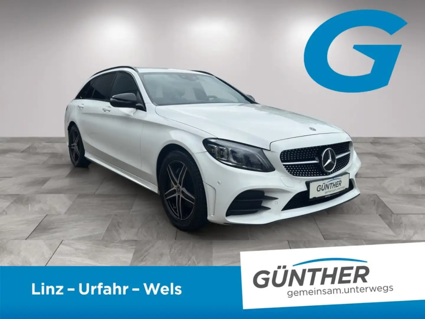 Mercedes-Benz C 180 C 180 T d AMG-Line*Aut.*NAV*LED*CAM Weiß - 2